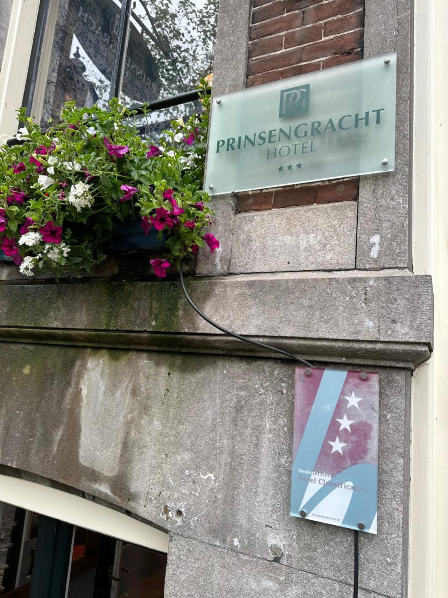 Prinsengracht Hotel Amsterdam Eksteriør bilde